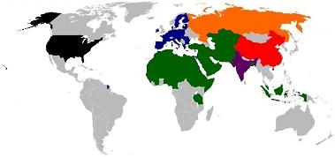 End Time Superpowers: China, European Union, India, Islam, Russia, United States