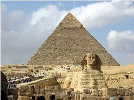 Sphinx & Pyramid of Giza