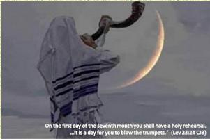 Speak to the people of Israel, saying, In the seventh month, on the first day of the month, you shall observe a day of solemn rest, a memorial proclaimed with blast of trumpets, a holy convocation (Leviticus 23:24).