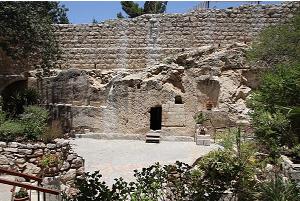 Garden Tomb in Jerusalem, Israel