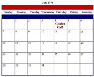 July 4, 1776 - Golden Calf