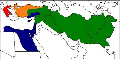 Divided Greek Empire