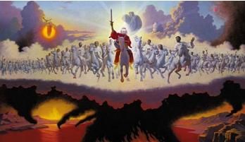 Second Coming: All nations fall, Jesus Christ reigns