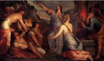Resurrection of Lazarus by Giuseppe Porta