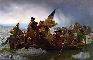 Washington Crossing the Deleware by Emanuel Leutze